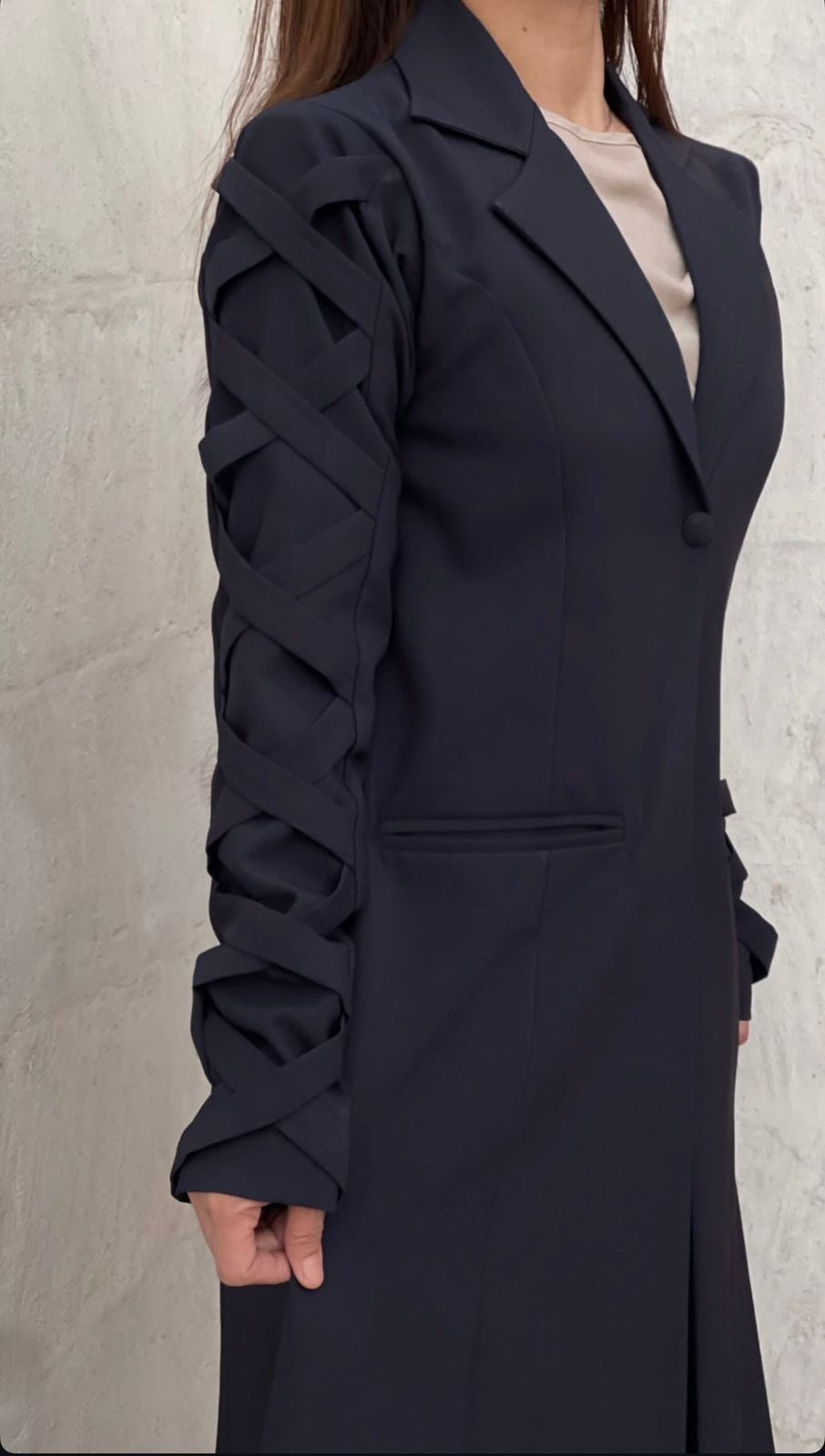 Blazer abaya ( 44 -  55 colors )