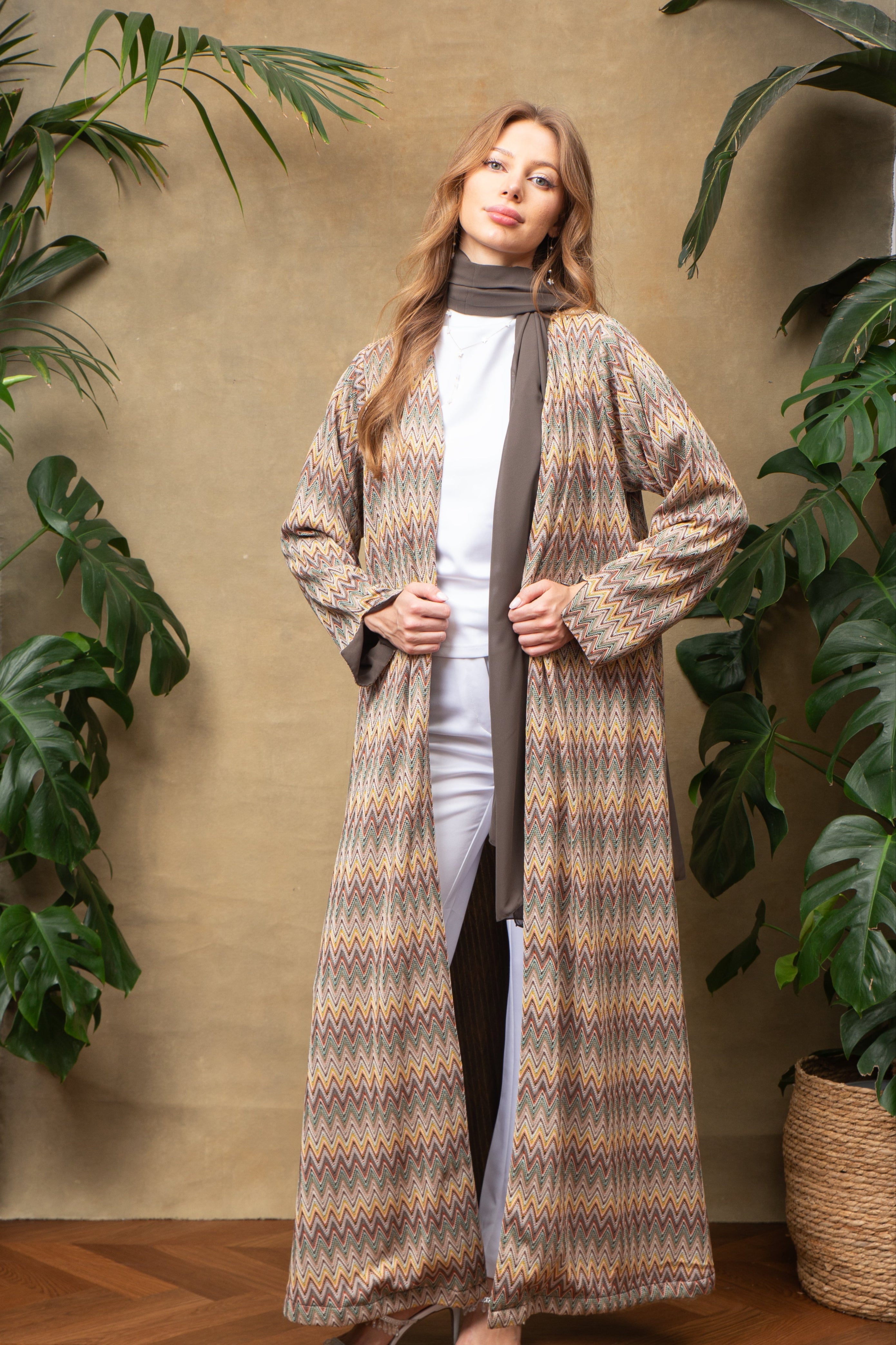 Ayla in Sage Green Abaya