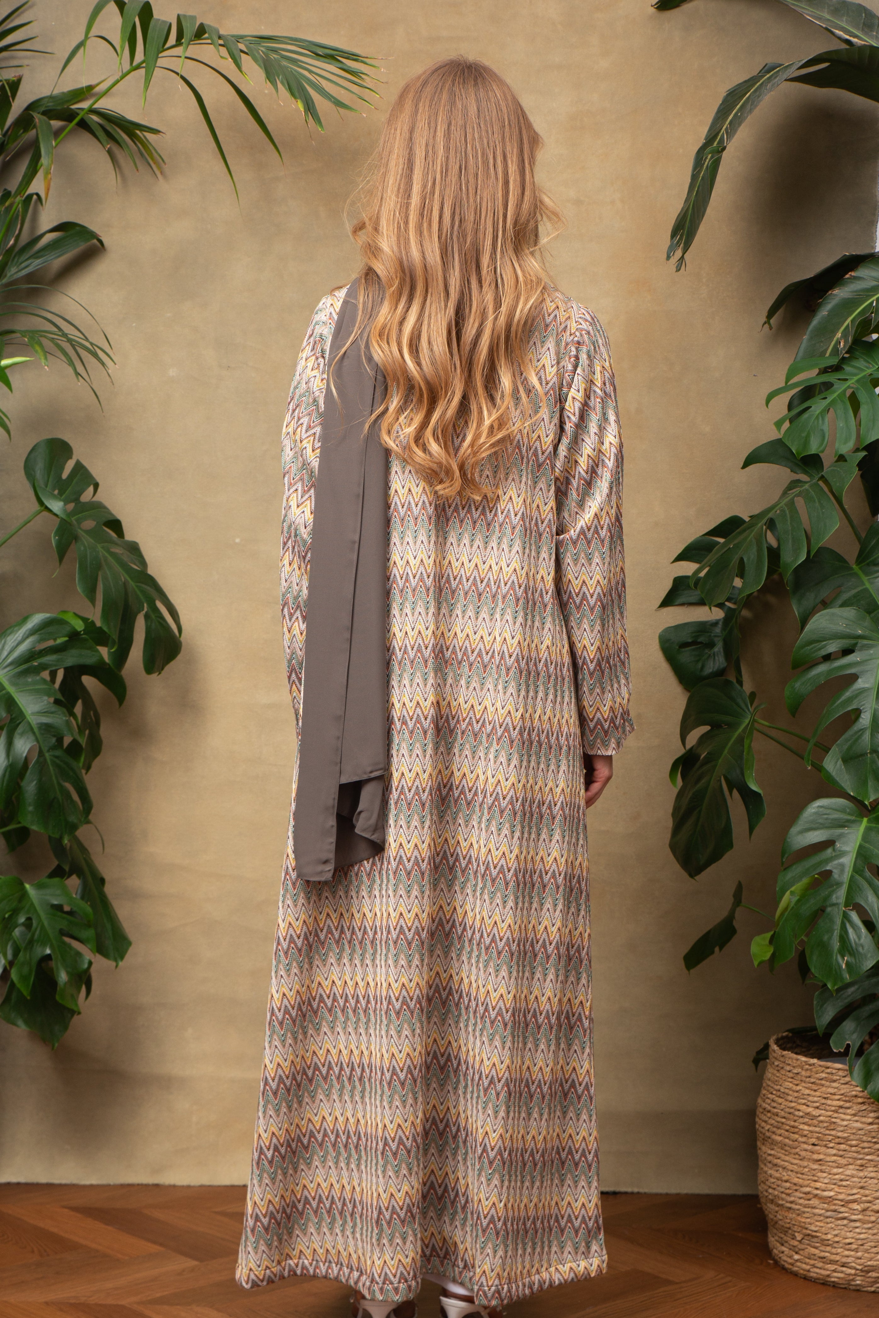Ayla in Sage Green Abaya