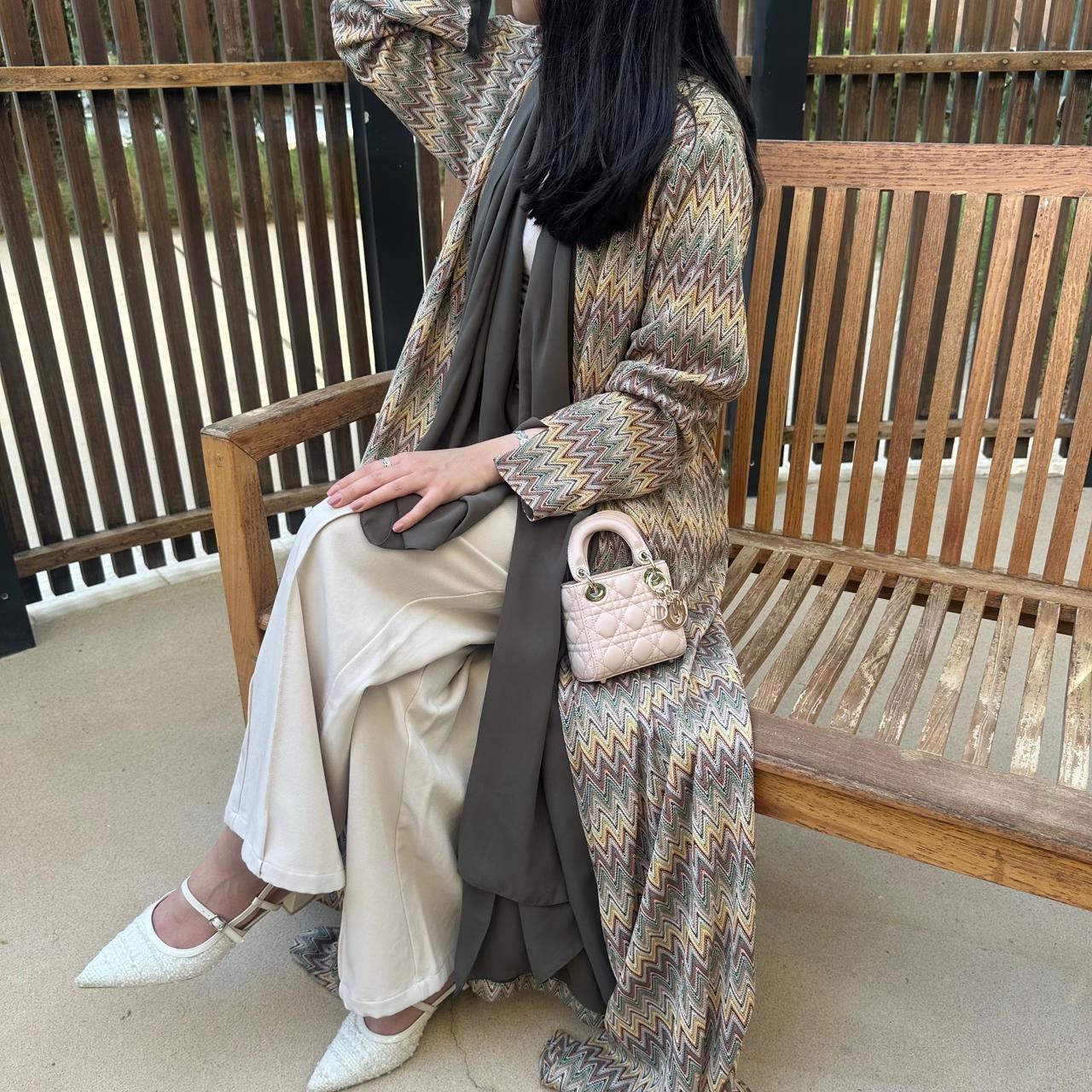 Ayla in Sage Green Abaya