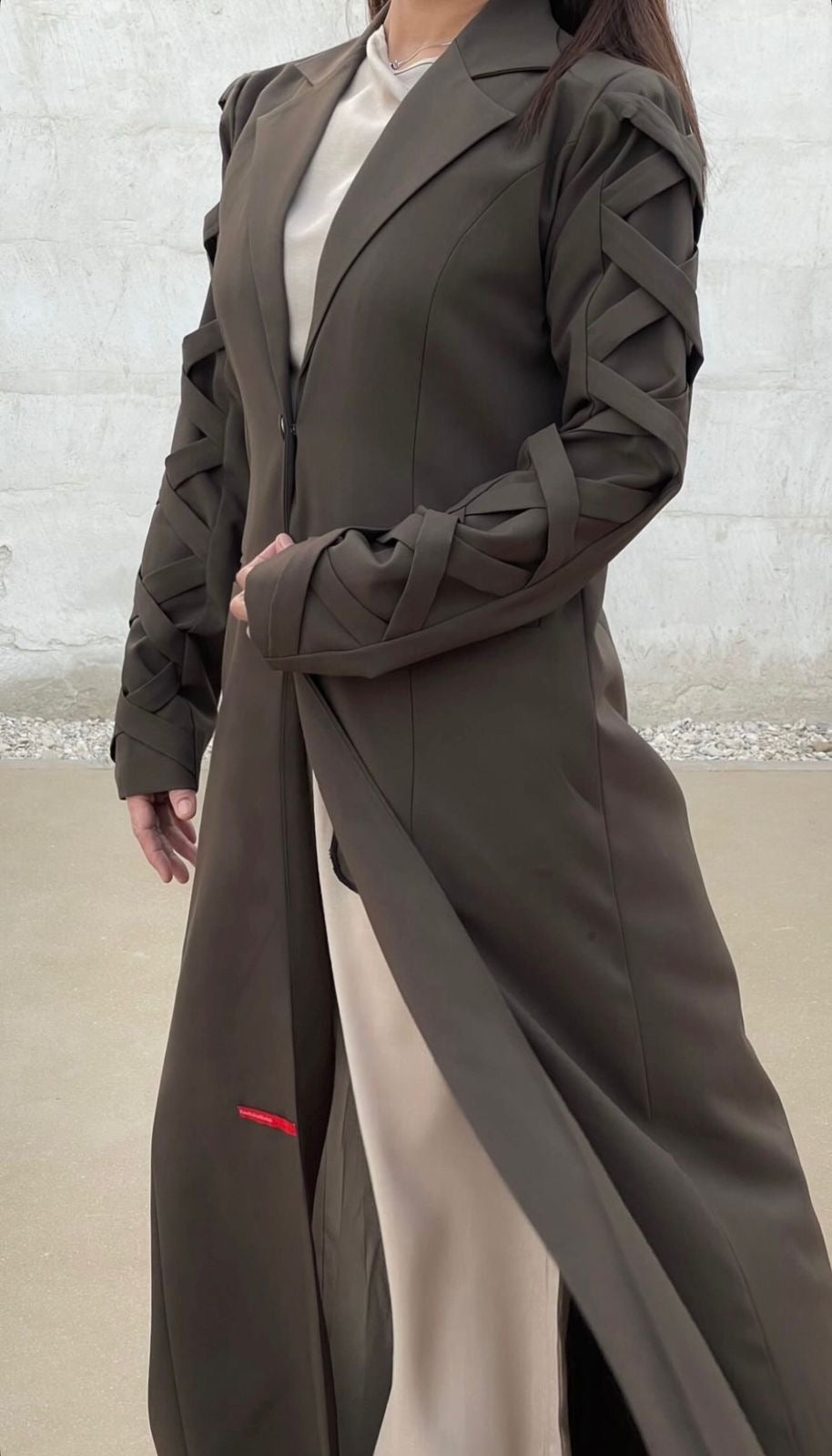 Blazer abaya ( 44 -  55 colors )